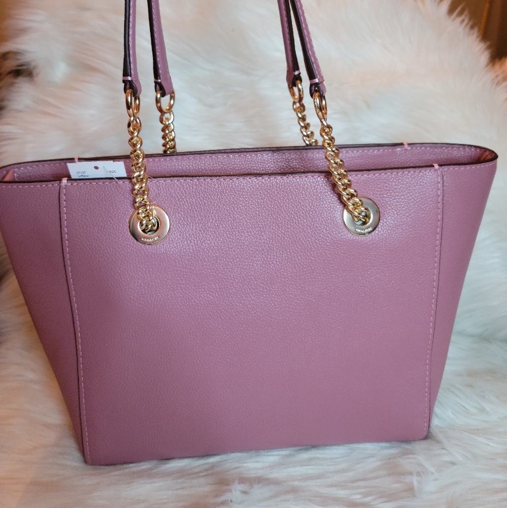 Coach turnlock chain tote - Picture 2 of 9